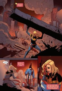 Captain Marvel #28 - plansze