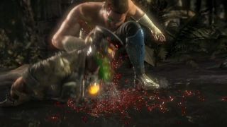 Finiszery z serii Mortal Kombat można podzielić na dwie główne grupy - po prostu brutalne i te dużo bardziej finezyjne. Fatality Johnny'ego Cage'a z MKX zdecydowanie zalicza się do tej pierwszej kategorii. Bohater po prostu rozbija głowę przeciwnika o ziemię. Kamera przedstawia to jednak z bliska, co sprawia, że widok trudno wyrzucić z pamięci.