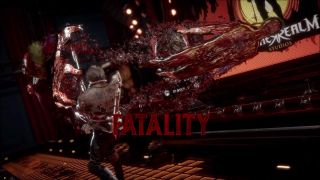 Kabal nabija przeciwnika na hak, ciągnie go twarzą po ziemi z bardzo szybką prędkością, a potem... używa wspomnianego haka do rozcięcia go na pół. Czy musimy dodawać coś więcej?