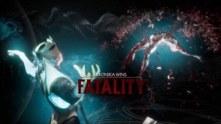 Kronika nie jest co prawda grywalną postacią, ale w MK 11 mamy okazję zobaczyć jej Fatality i jest ono naprawdę brutalne. Pani Czasu zabija przeciwnika, a następnie... wielokrotnie cofa czas, przywracając go do życia i zabijając ponownie. 