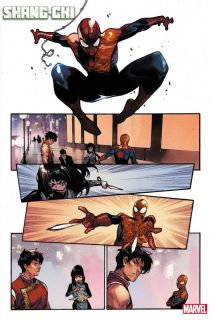 Shang-Chi #1 - materiały promocyjne