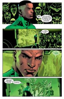 Green Lantern #2 - plansze