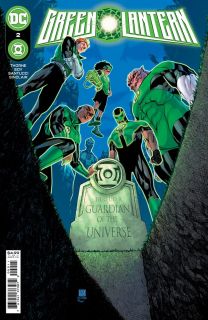 Green Lantern #2 - okładka