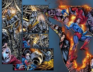 Batman/Superman #17 - plansze