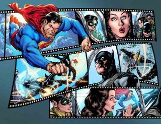 Batman/Superman #17 - plansze