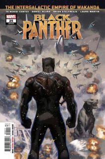 Black Panther #25 - okładka