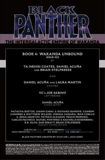 Black Panther #25 - plansze