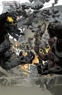 Black Panther #25 - plansze