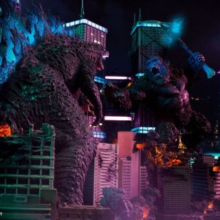 Godzilla kontra Kong finałowa bitwa figurki