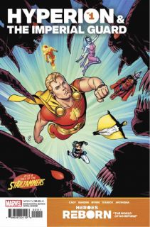 Heroes Reborn: Hyperion & Imperial Guard #1 - okładka