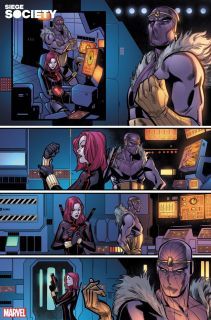 Heroes Reborn: Siege Society #1 - materiały promocyjne