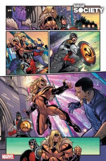 Heroes Reborn: Siege Society #1 - materiały promocyjne