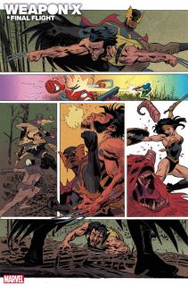Heroes Reborn: Weapon X & Final Flight #1 - materiały promocyjne