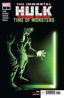Immortal Hulk: Time of Monsters #1 - okładka