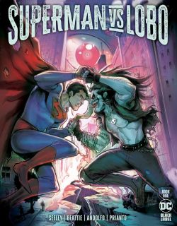 Superman vs. Lobo #1 - okładka