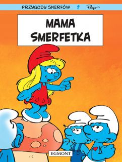 Smerfy komiks. Mama Smerfetka. Tom 28 - okładka
