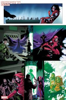 Heroes Reborn: Savage Squad #1 - materiały promocyjne