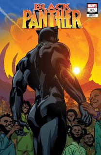Black Panther #25 - okładka alternatywna