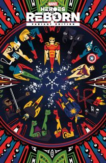 Heroes Reborn #1 - okładka alternatywna