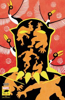 Black Panther #25 - okładka alternatywna