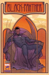 Black Panther #25 - okładka alternatywna