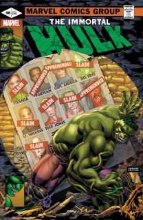 Immortal Hulk #46 - okładka alternatywna
