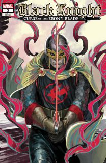 Black Knight: Curse of the Ebony Blade #3 - okładka alternatywna