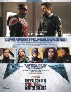 Falcon i Zimowy żołnierz Emmy plakat