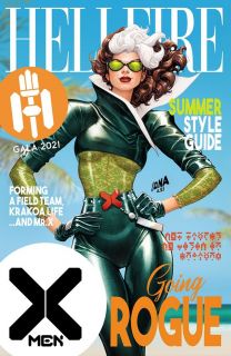 Hellfire Gala - okładki magazynów