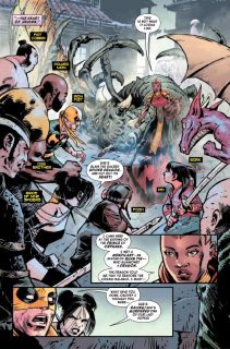 Iron Fist: Heart of the Dragon #5 - plansze