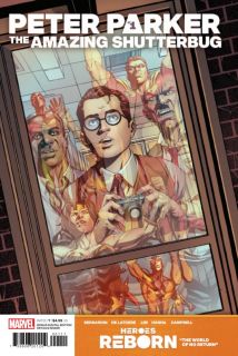 Heroes Reborn: The Amazing Shutterbug #1 - okładka