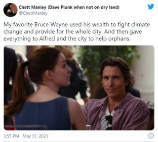 Majątek Bruce'a Wayne'a - dyskusja na Twitterze