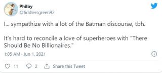 Majątek Bruce'a Wayne'a - dyskusja na Twitterze