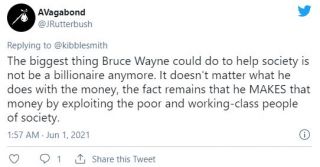 Majątek Bruce'a Wayne'a - dyskusja na Twitterze