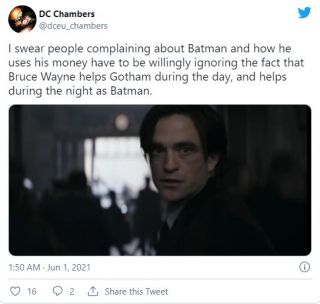 Majątek Bruce'a Wayne'a - dyskusja na Twitterze