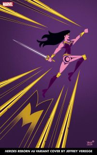 Heroes Reborn #6 - okładka alternatywna