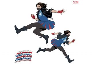 The United States of Captain America #4 - szkic postaci