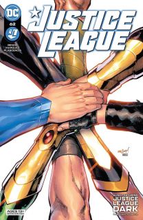 Justice League #62 - okładka