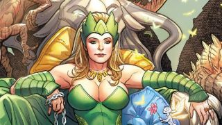 Najważniejszym pytaniem, które zrodził ostatni odcinek, jest to, czy Lady Loki to faktycznie Lady Loki. W napisach końcowych w Disney+ (warto dodać, że w każdym języku poza angielskim) postać portretowana przez Sophię di Martino została bowiem opisana jako „Sylvie”. W komiksach istnieje Sylvie Lushton, młoda kobieta, która pewnego dnia obudziła się z nadnaturalnymi mocami i zaczęła działać jako Enchantress – co ciekawe, do zyskania przez nią zdolności doprowadził sam Loki, który chciał dzięki niej zinfiltrować szeregi Young Avengers. 