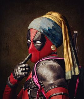 Malarstwo i popkultura kolaż