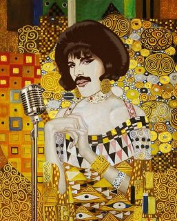 Malarstwo i popkultura kolaż