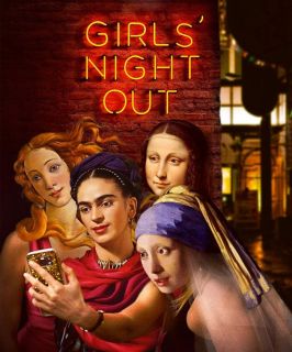 Malarstwo i popkultura kolaż