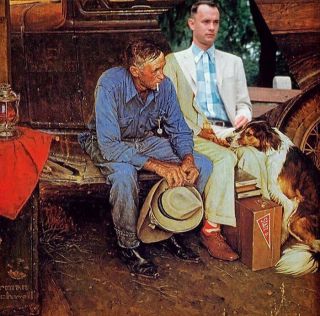 Malarstwo i popkultura kolaż