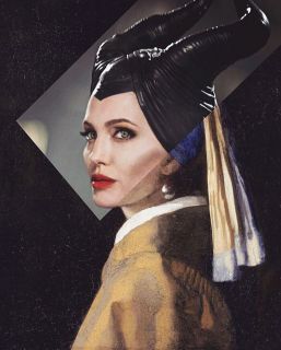 Malarstwo i popkultura kolaż