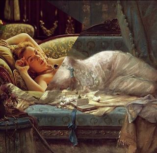 Malarstwo i popkultura kolaż