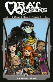 Rat Queens. Tom 6. Piekielny szlak - okładka