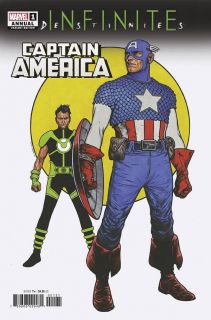 Captain America Annual #1 - okładka alternatywna