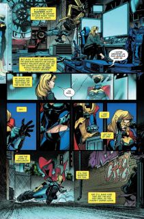 Heroes Reborn: Night-Gwen #1 - plansze