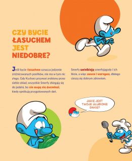  Smerfy i świat emocji. Smerf, który lubił tylko deser. Tom 3 - plansza