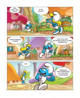 Smerfy i świat emocji. Smerfetka jest takim samym Smerfem jak inne. Tom 4 - plansza